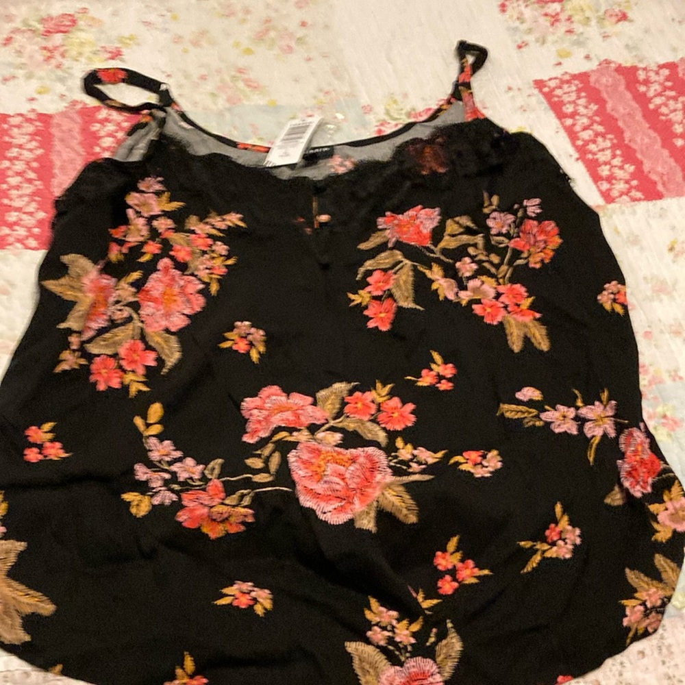 Torrid Ava Stretch Challis Shirt NWT